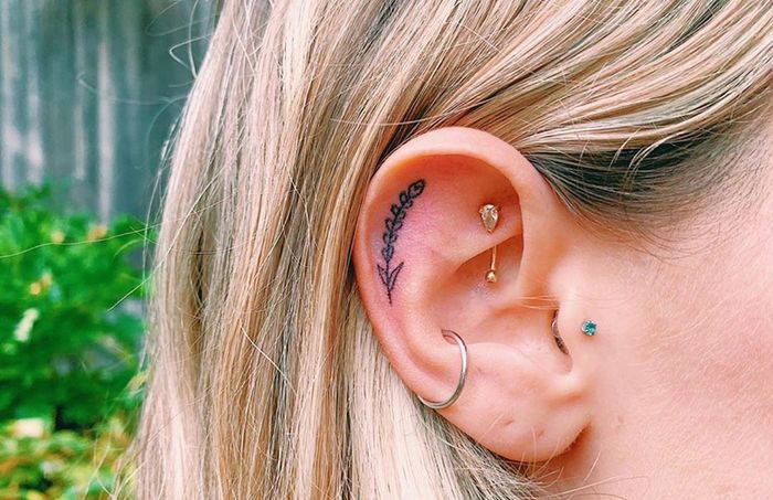 Trào lưu xăm tai: Đẹp thì có đẹp nhưng luôn tiềm ẩn những rủi ro