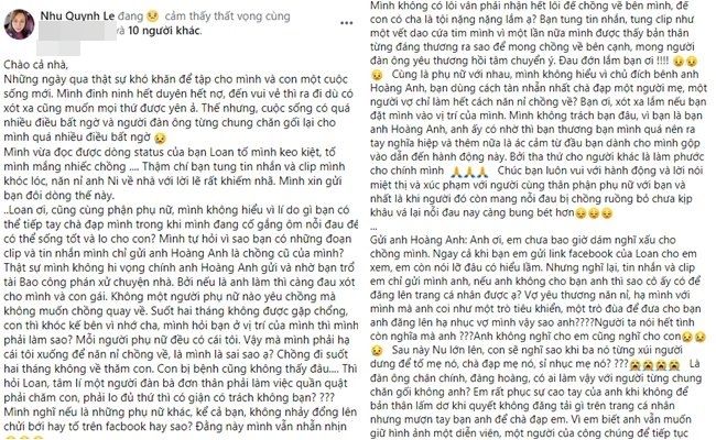Vợ cũ Hoàng Anh đáp trả khi bị nói đáng bị chồng bỏ