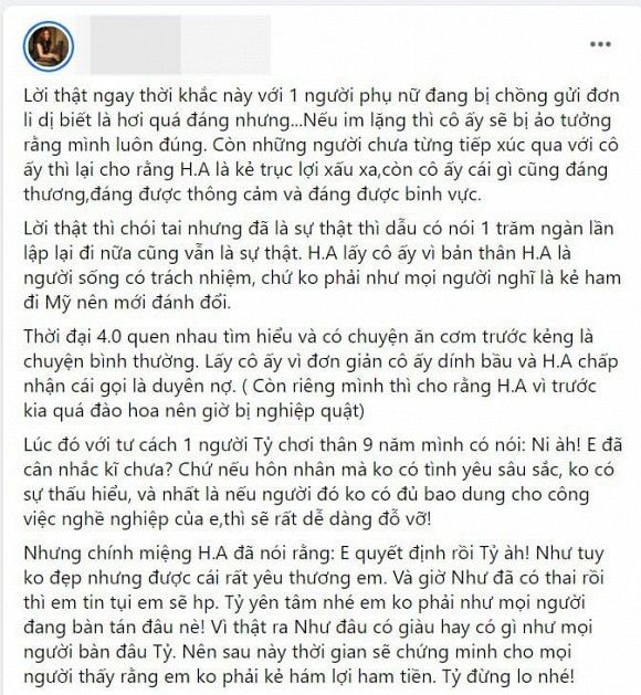 Vợ cũ Hoàng Anh lên tiếng sau khi bị bạn của chồng chỉ trích liên tiếp