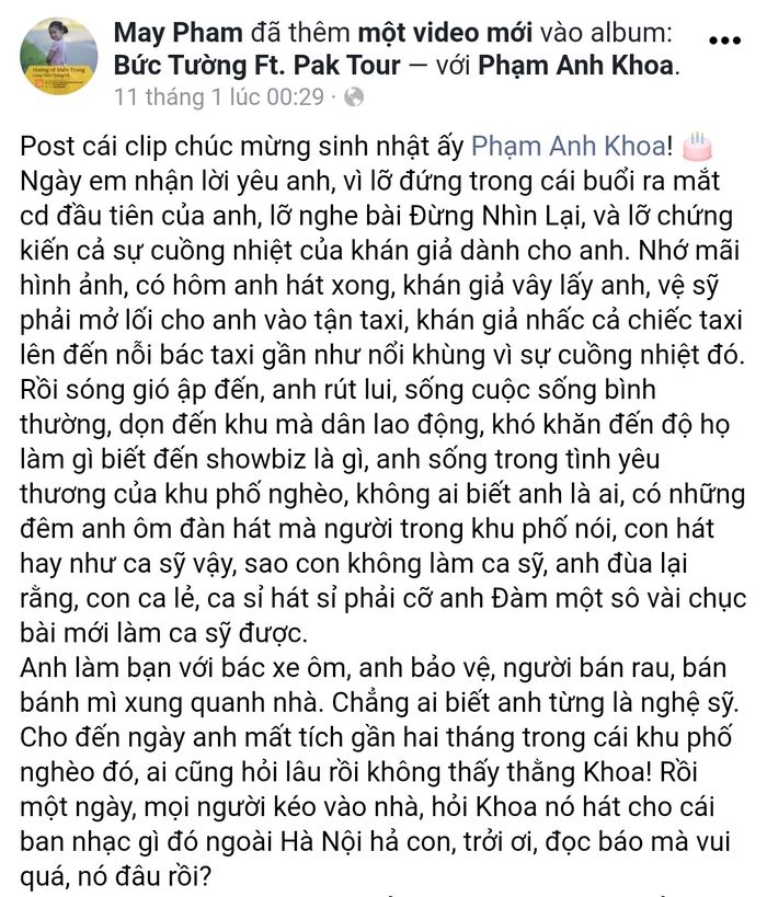 Phạm Anh Khoa sau 3 năm scandal gạ tình chấn động