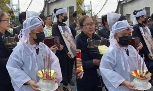 Khung cảnh lễ an táng ca sĩ Vân Quang Long