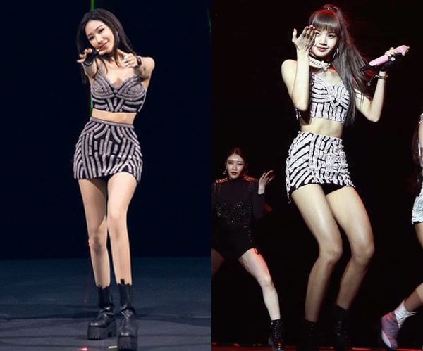Những lần đụng hàng giữa Min và các thành viên BLACKPINK