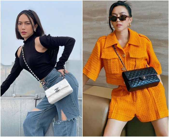 Những nữ sao Việt mang toàn hàng hiệu sau khi vượt khó