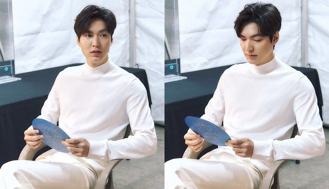 Ảnh hậu trường của Lee Min Ho tại Golden Disc Awards 2020