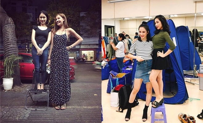Hòa Minzy tự tin đọ sắc bên các chân dài