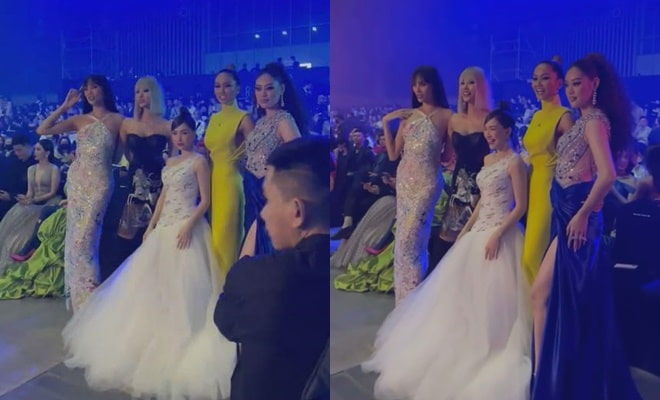 Hòa Minzy tự tin đọ sắc bên các chân dài