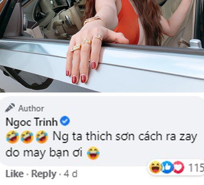 Bắt trend làm nail giống Jisoo, Ngọc Trinh nhận về cái kết đắng