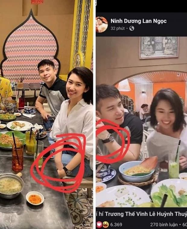 Thuý Ngân hồi đáp khi được hỏi về Trương Thế Vinh