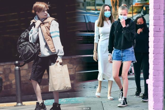 Con gái ruột nhà Brangelina ngày càng nữ tính