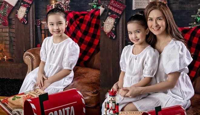 Bức hình ghép của mẹ con Marian Rivera gây sốt MXH