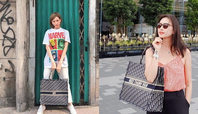 Chẳng tiếc túi hiệu trăm triệu, Đàm Thu Trang đem làm đồ chơi cho con