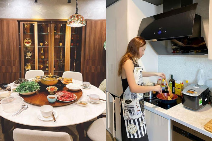 Căn hộ tiền tỷ của Hoa hậu Kỳ Duyên và nội thất bên trong