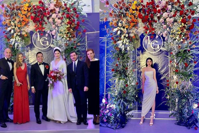 Chồng cũ Lệ Quyên và Cẩm Đan lại bị soi cùng đi ăn cưới