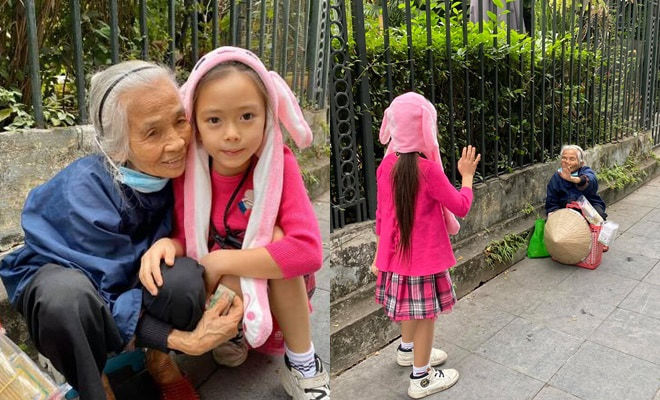 Con gái Đoan Trang sẵn sàng dùng tiền bỏ heo tặng người già