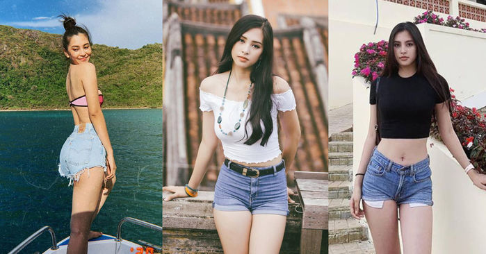 Sao Việt diện quần short ngắn cũn cỡn