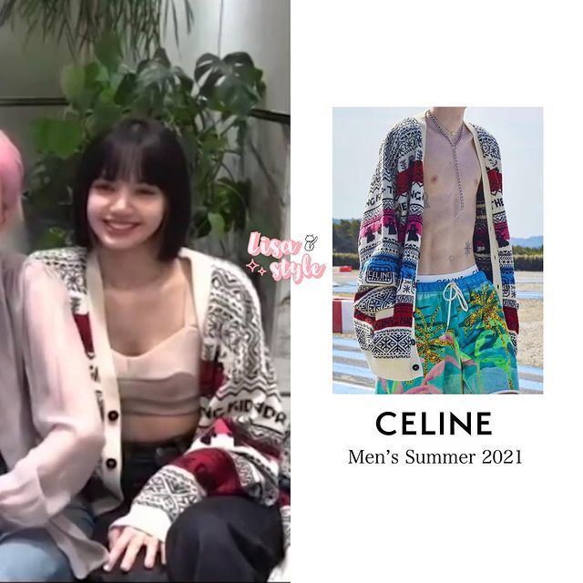 Lisa (BLACKPINK) diện các trang phục nam