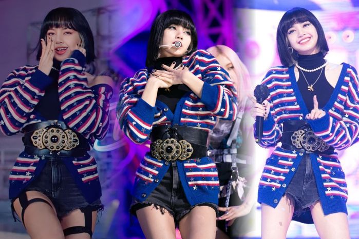 Lisa (BLACKPINK) diện các trang phục nam