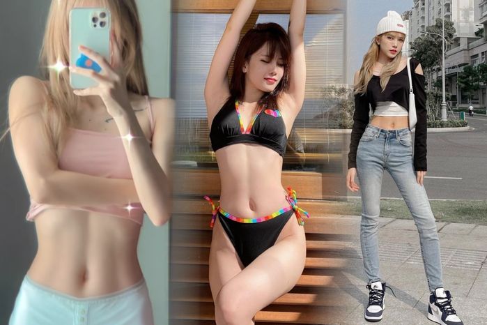Yoga là phương pháp giúp body Thiều Bảo Trâm không mỡ thừa