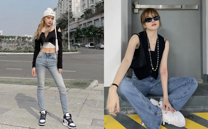 Đọ style Hải Tú - Thiều Bảo Trâm: Độ sexy chênh lệch