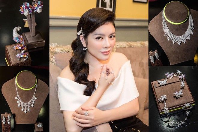 Đọ tài sản Lệ Quyên - Lý Nhã Kỳ: Toàn kim cương, hột xoàn