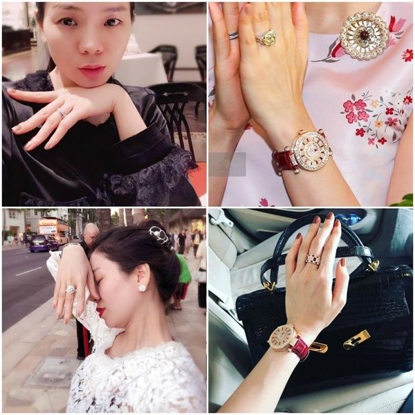 Đọ tài sản Lệ Quyên - Lý Nhã Kỳ: Toàn kim cương, hột xoàn