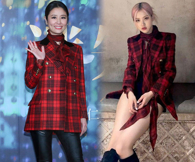 Lâm Tâm Như đụng hàng váy trăm triệu với Rosé (BLACKPINK)