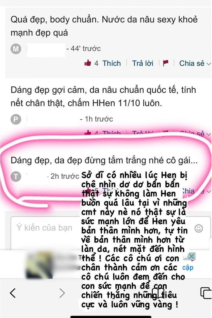 Làn da nâu của H'Hen Niê khiến fan mê mệt