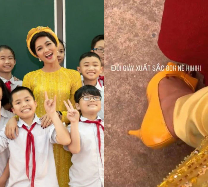 H'Hen Niê bất ngờ khoe ảnh đeo vàng trĩu cổ