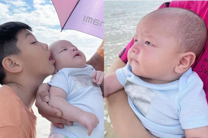 Hồ Ngọc Hà đăng ảnh lúc bé của Kim Lý