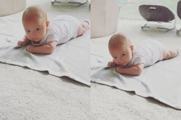 Hồ Ngọc Hà đăng ảnh lúc bé của Kim Lý