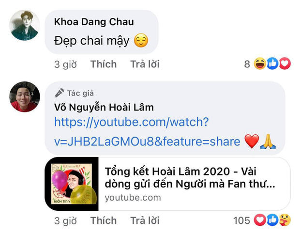 Hoài Lâm bất ngờ lộ diện sau khoảng thời gian im hơi lặng tiếng