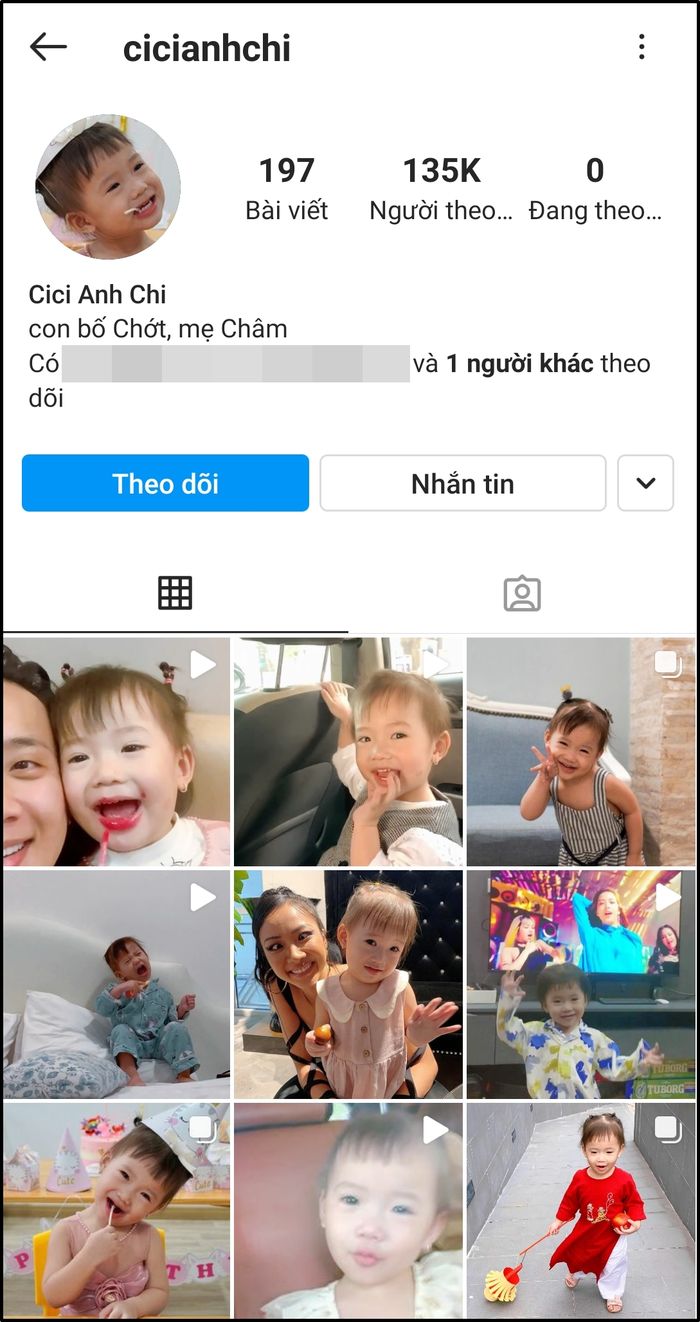 Những nhóc tỳ sao Việt được bố mẹ lập tài khoản Instagram