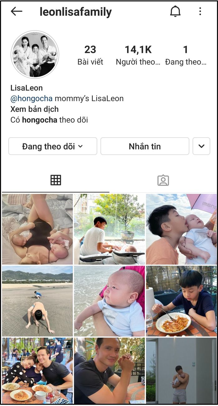 Những nhóc tỳ sao Việt được bố mẹ lập tài khoản Instagram