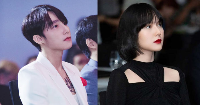 Sơn Tùng điển trai tại họp báo, netizen lại rần rần vì giống Hải Tú