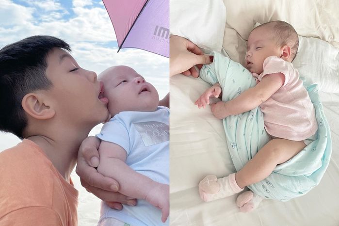 Khéo sinh như Hồ Ngọc Hà con gái giống mẹ, con trai giống bố