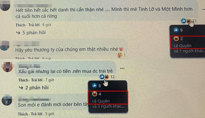 Lệ Quyên bị mỉa mai xấu gái nhưng có tiền