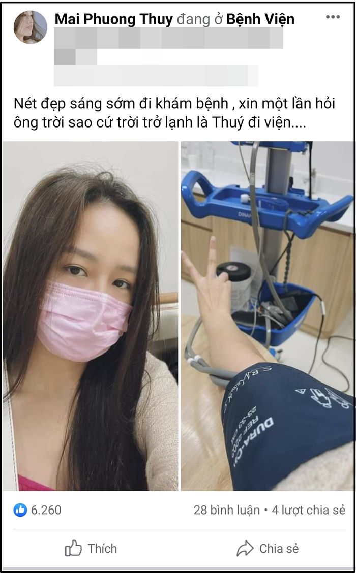 Mai Phương Thúy sa sút sức khỏe sau khi giảm cân