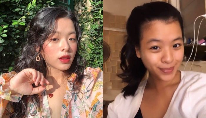 Mặt mộc những hot girl đình đám trong năm 2021