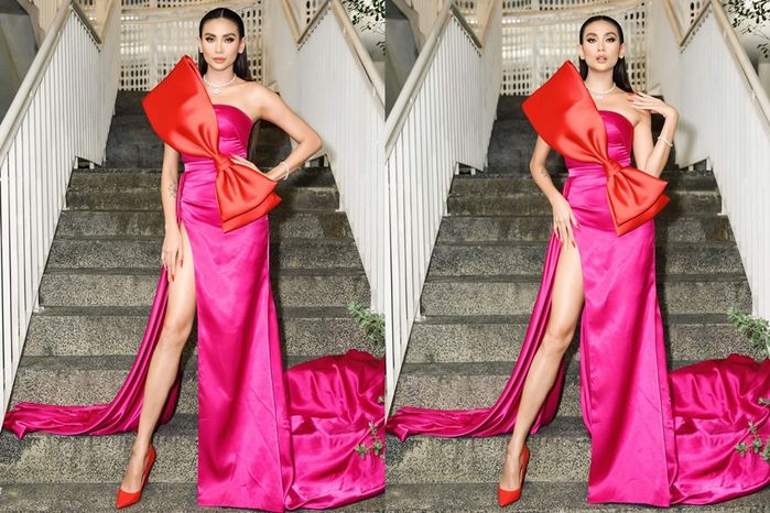 Những mỹ nhân Việt chuộng váy đính nơ lên thảm đỏ