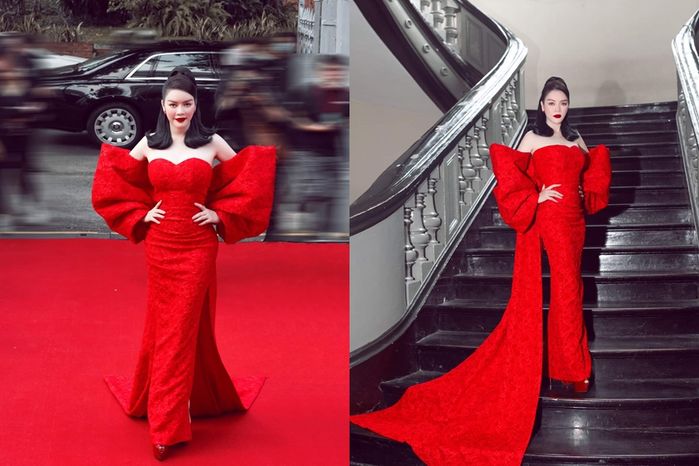 Những mỹ nhân Việt chuộng váy đính nơ lên thảm đỏ