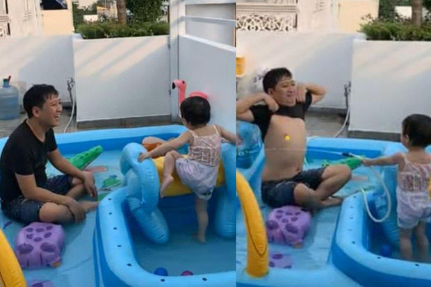 Nhã Phương chia sẻ hạnh phúc khi được chồng chăm sóc