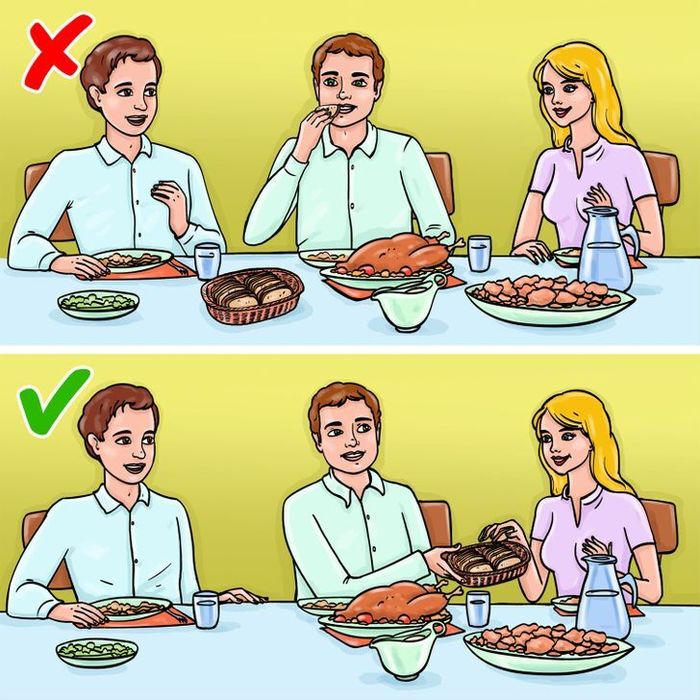 Những quy tắc trên bàn ăn giúp bạn duyên và sang trọng hơn
