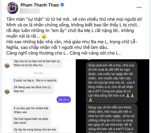 Phạm Thanh Thảo tiết lộ về con người thật của vợ ca sĩ Vân Quang Long