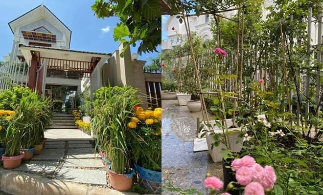 Quý Bình và vợ đại gia tậu biệt thự sân vườn ở Phú Quốc