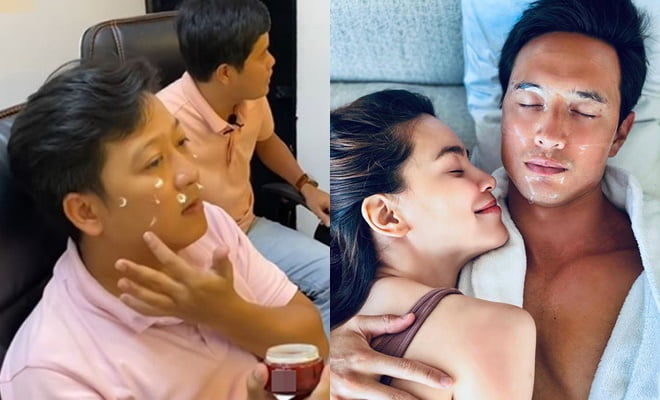 Sao nam có vợ thích chăm sóc sắc đẹp cho chồng