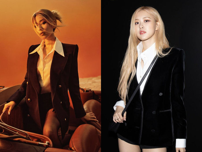 Những lần đụng hàng giữa Min và các thành viên BLACKPINK