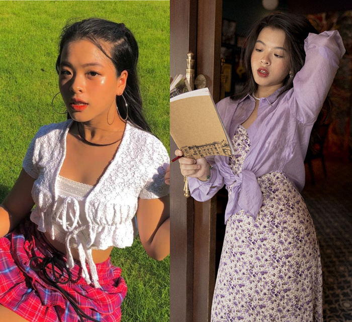 Hồng Khanh - con gái NSƯT Chiều Xuân lộ mặt mộc