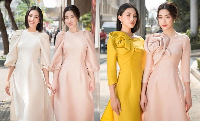 Sao Việt diện áo dài đón Tết 2021 sớm