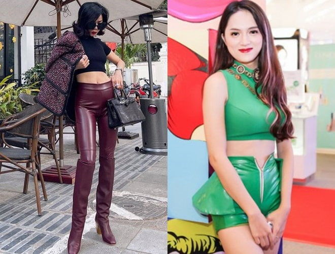 Những lần sao Việt mặc quần da bó