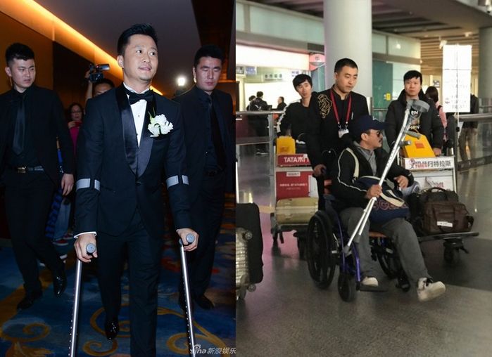 Các ngôi sao võ thuật Trung Quốc sức khỏe sa sút